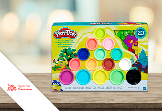 Play doh montaña hotsell de colores